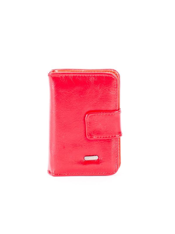 Wholesale Red eco leather ladies wallet