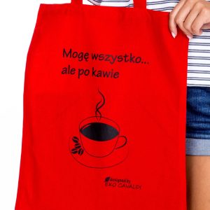 Wholesale Red fabric bag with coffee