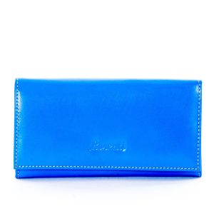 Wholesale Blue Smooth Ladies Wallet