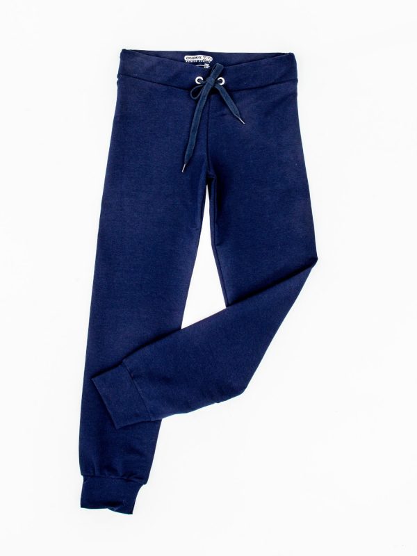 Wholesale Navy blue children's sweatpants