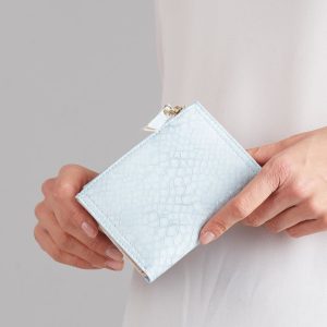 Wholesale Blue Animal Motif Wallet with Flip