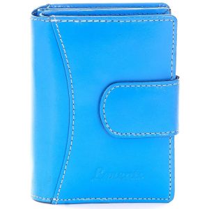 Wholesale Blue wallet with stitching