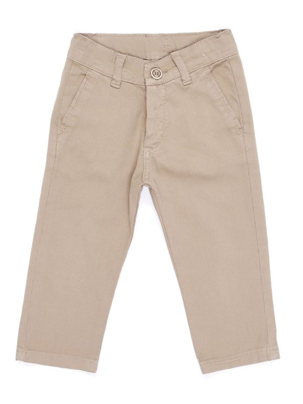 Wholesale Beige fabric pants for boy