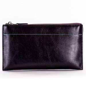 Wholesale Black Long Wallet Clutch Zipper