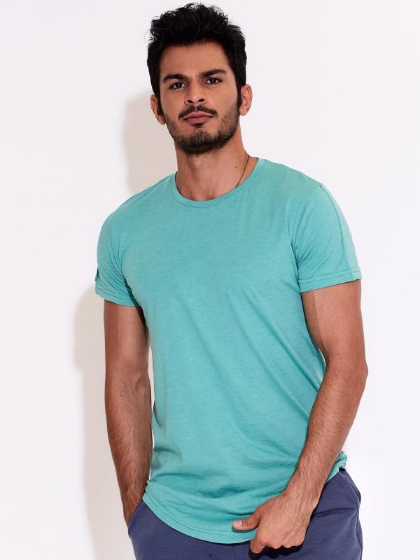 Wholesale Green men's t-shirt