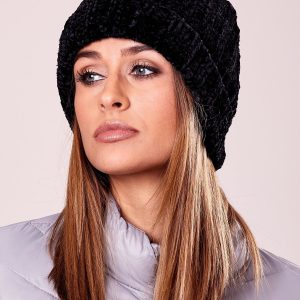 Wholesale Women's Soft Black Hat