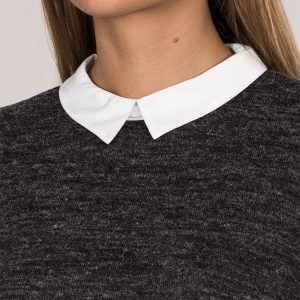 Wholesale Graphite sweater with shirt