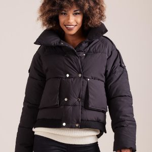 Wholesale Black Short Down Jacket