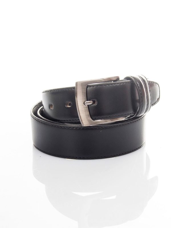 Wholesale Mens Leather Strap With Buckle Black