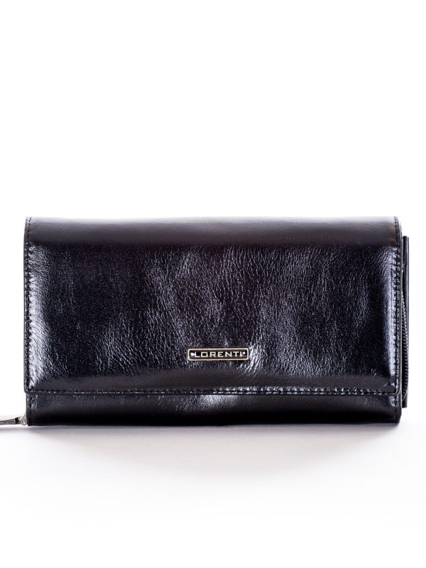 Wholesale Women's wallet black leather