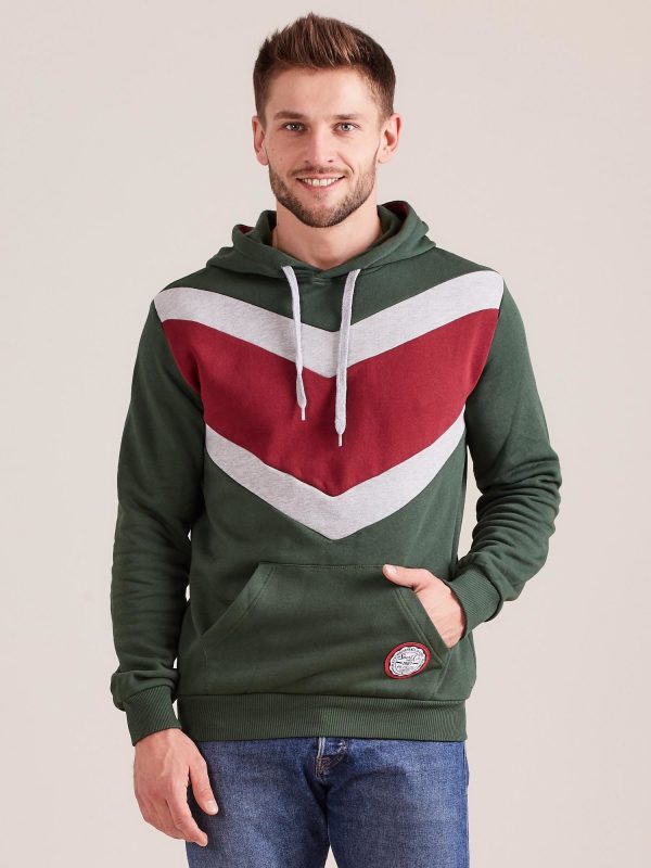 Wholesale Green Men's Hoodie