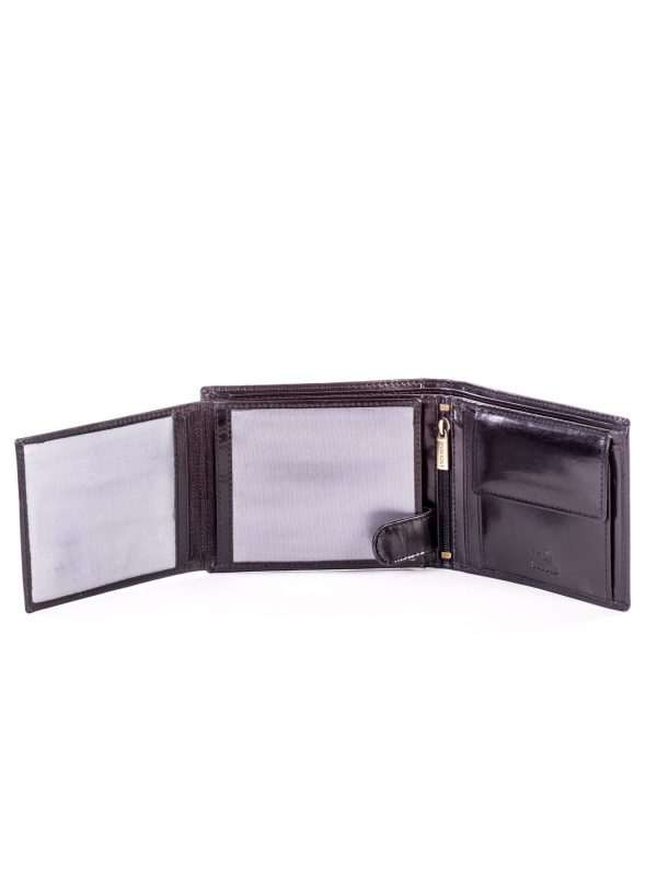 Wholesale Black Elegant Leather Men's Wallet