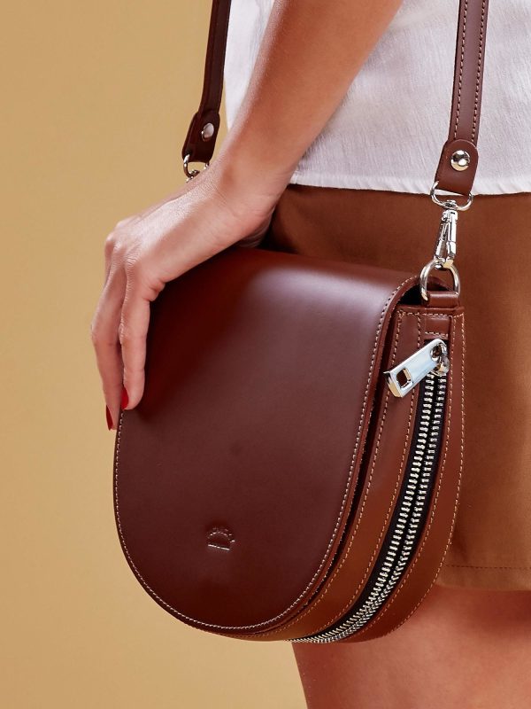 Wholesale Brown Leather Messenger Bag