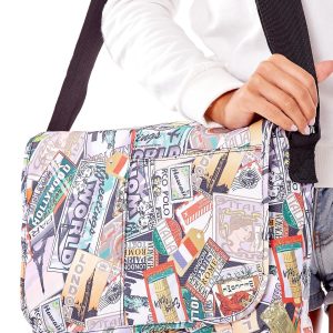 Wholesale White Printed Fabric Bag