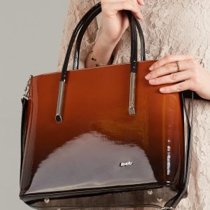 Wholesale Brown and black ombre bag