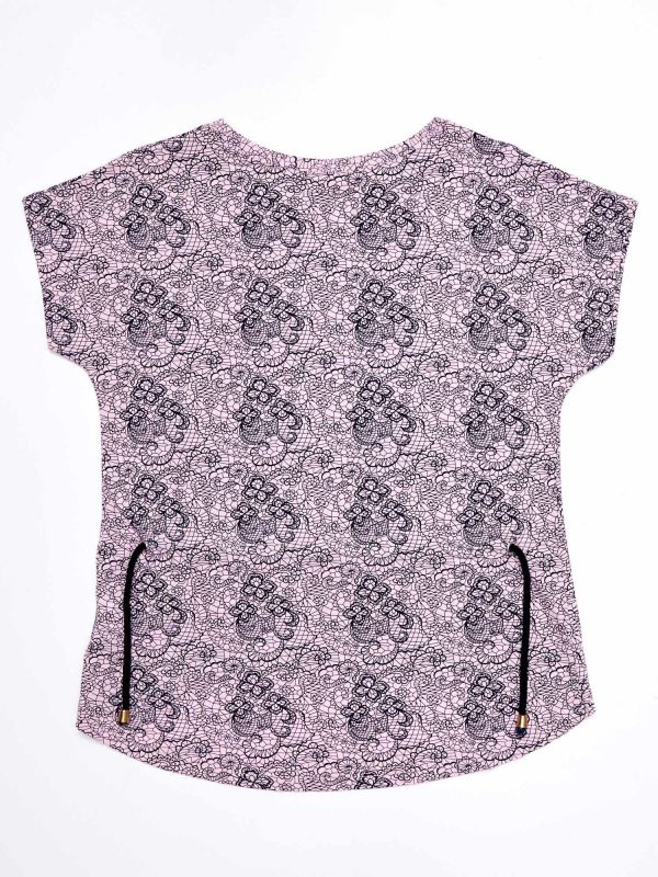 Wholesale Light purple blouse for girl