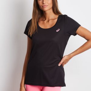 Wholesale ASICS Black sports t-shirt