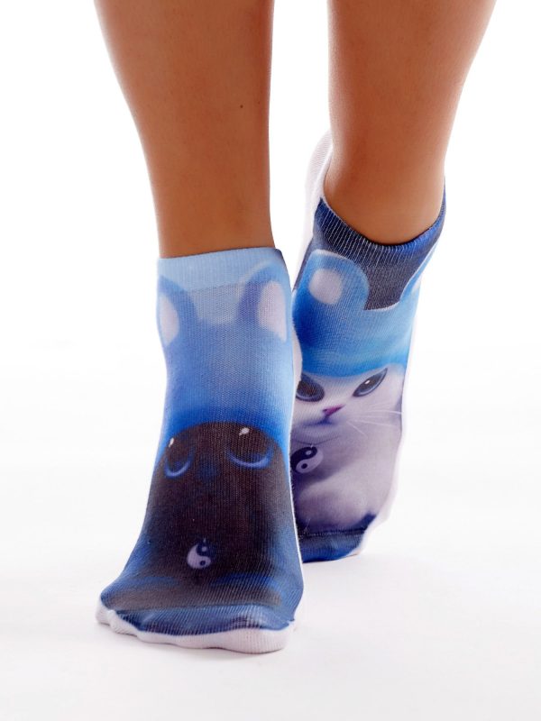 Wholesale Women's Socks Printed Footwear