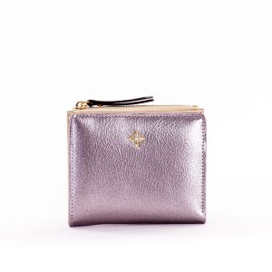 Wholesale Small Silver Ladies Flat Wallet