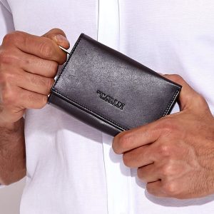 Wholesale Wallet black men's leather