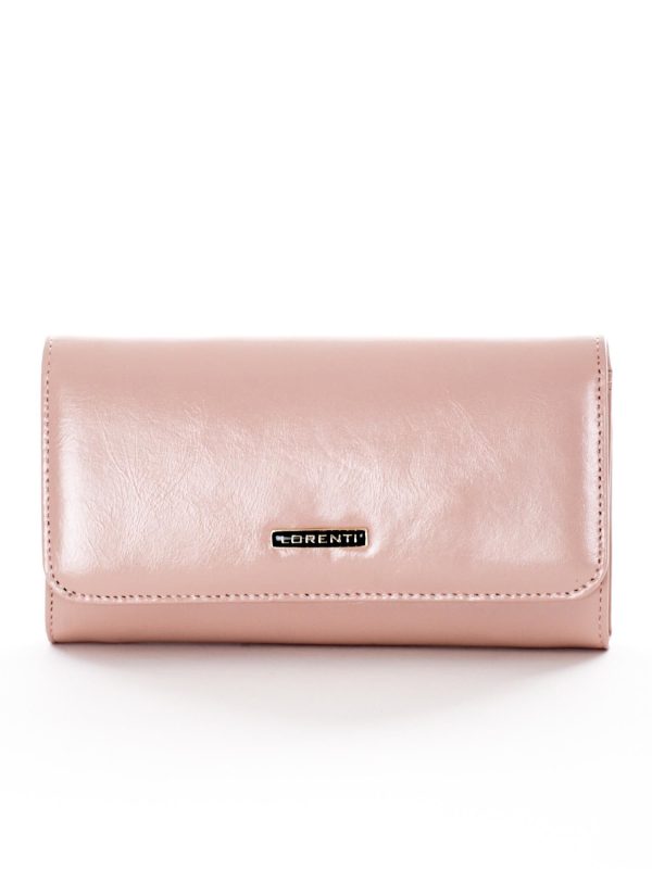 Wholesale Pink Genuine Leather Wallet