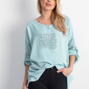 Wholesale Happines Mint Blouse