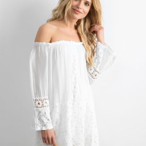 Wholesale White airy Spanish tunic