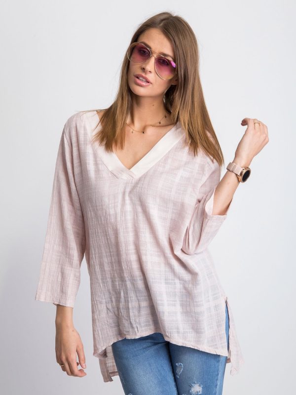 Wholesale Hollaback Pale Pink Blouse