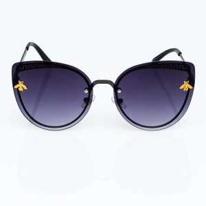 Wholesale Black Women's CAT EYE Sunglasses with Insect