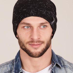 Wholesale Men's winter beanie black