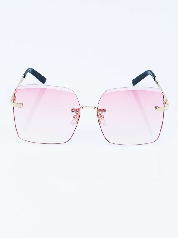 Wholesale Large square sunglasses NO FRAME