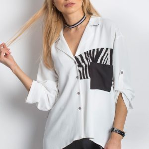 Wholesale White Easy-to-Wear Shirt