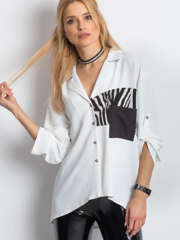 Wholesale White Easy-to-Wear Shirt