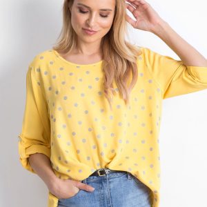 Wholesale Yellow Designer Blouse