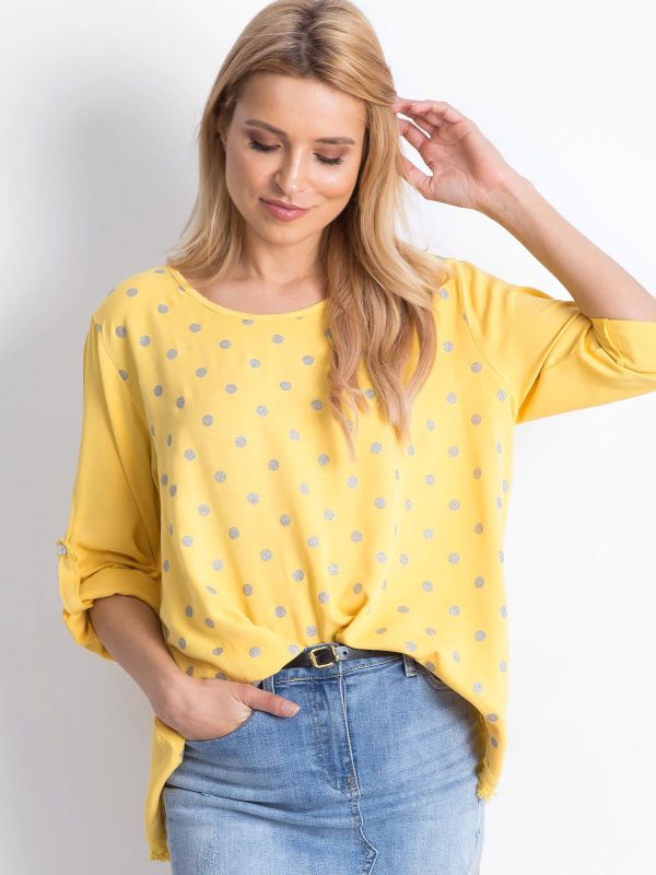 Wholesale Yellow Designer Blouse