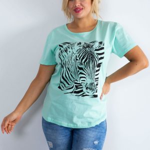 Wholesale Mint t-shirt Mysterious PLUS SIZE