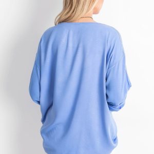 Wholesale Blue Idaho Blouse