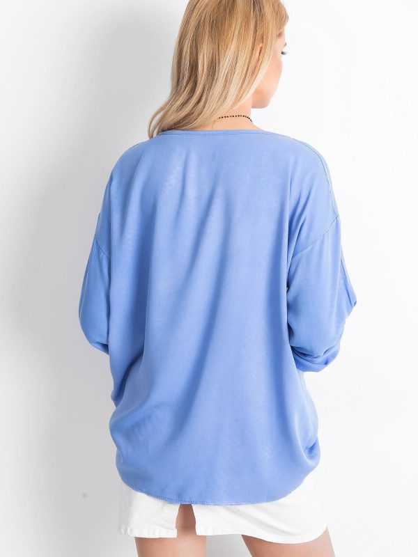 Wholesale Blue Idaho Blouse