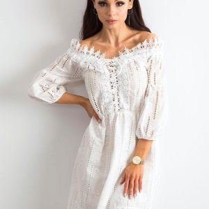 Wholesale Boho dress white