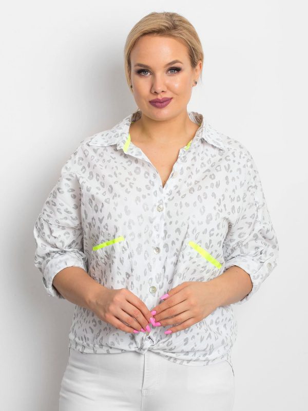 Wholesale White shirt Phenomenon PLUS SIZE