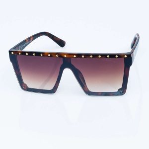 Wholesale Square sunglasses with studs