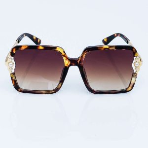 Wholesale Women's Pearl Decorated Sunglasses