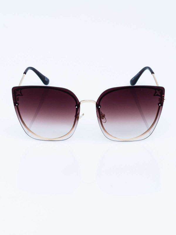 Wholesale Large women's sunglasses GLAMOUR