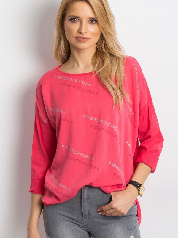 Wholesale Coral blouse Conversation