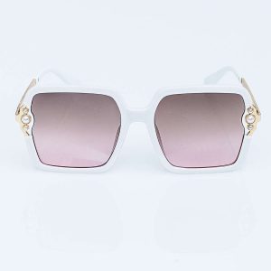 Wholesale Women's Pearl Decorated Sunglasses