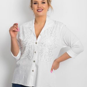 Wholesale Oddity Plus Size White Shirt