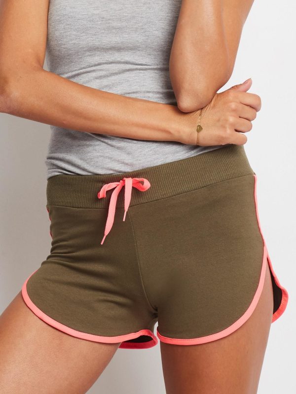 Wholesale Khaki-pink shorts Destination