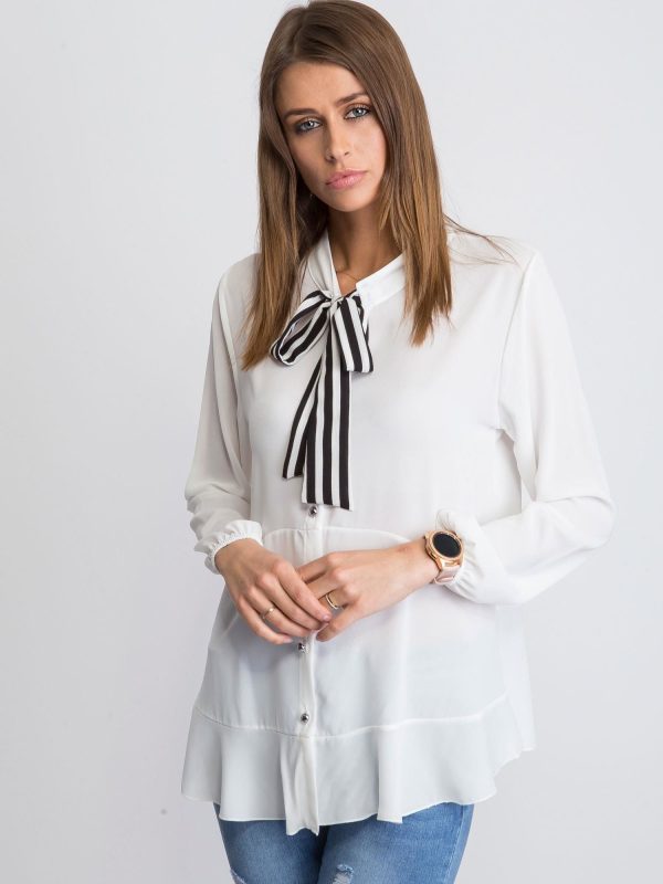 Wholesale White Tactic Blouse