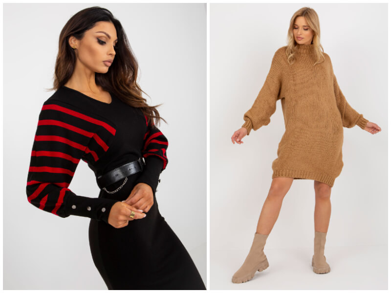 Wholesale clothing knitted dresses – trend for the new season