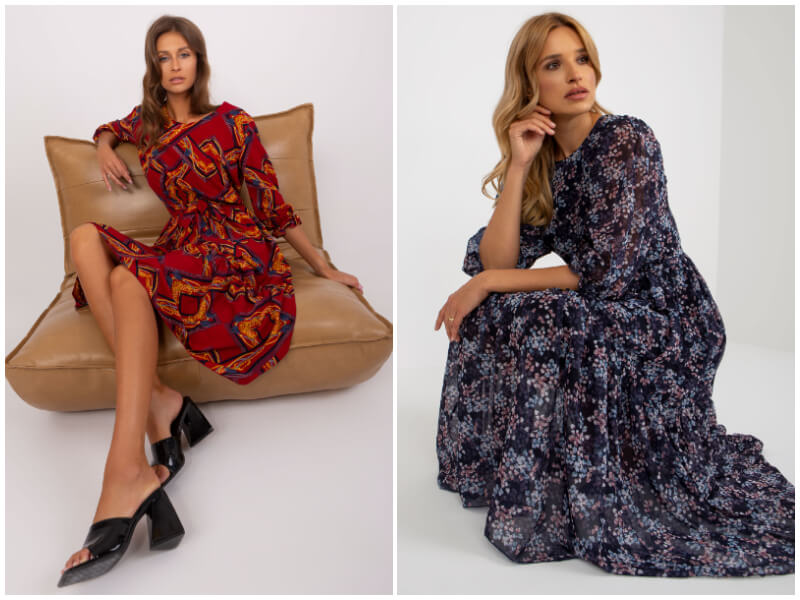 Women’s dresses – fashionable patterns for autumn